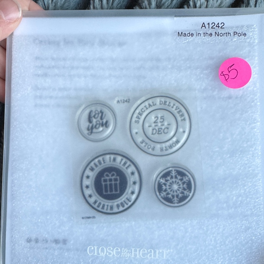 Close to My Heart Home Design Stamps - Black
